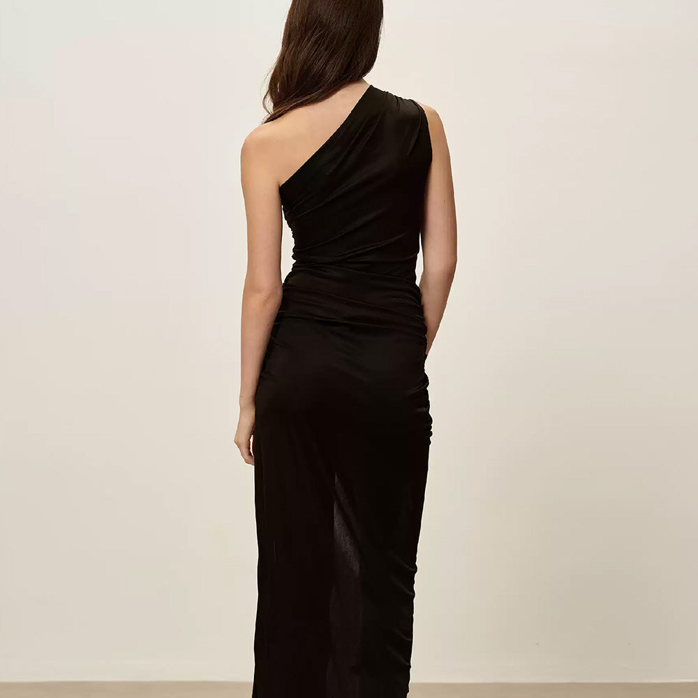 SIJIASUDIO Acetate Dress
