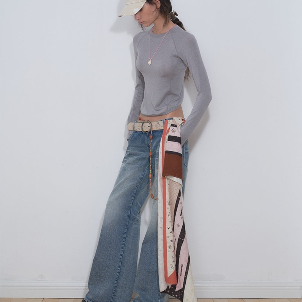 MEDIUM WELL Silk And Wool Top