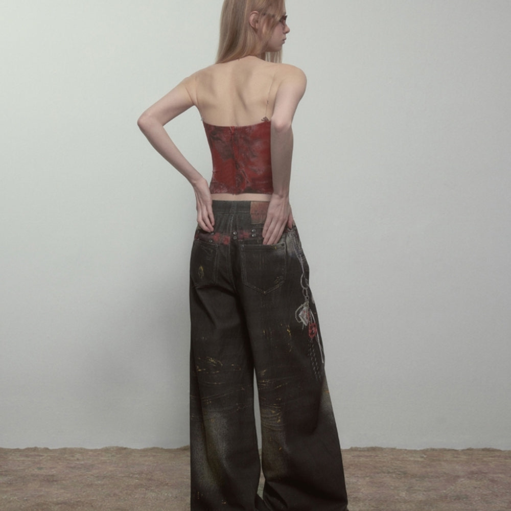 WOOHA Corset Bustier