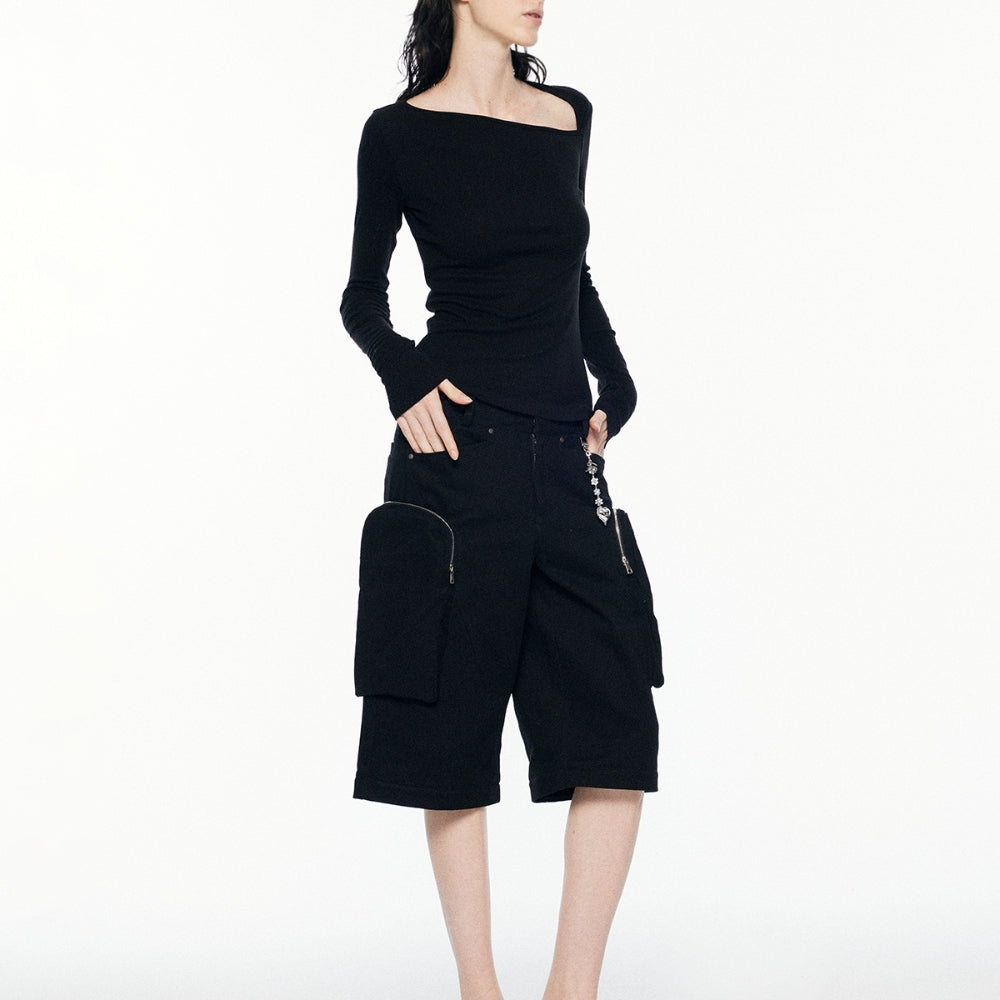 SANFRONTIERES Convertible Cargo Pants