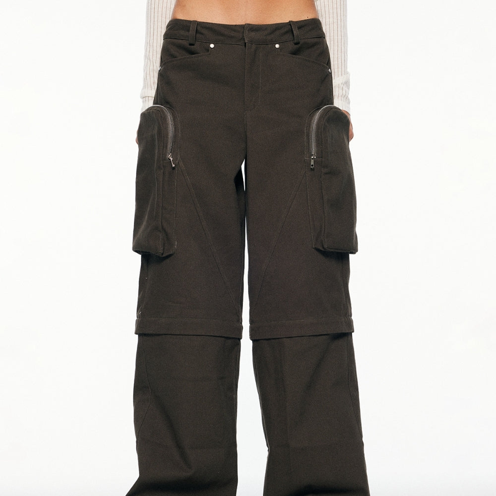 SANFRONTIERES Convertible Cargo Pants