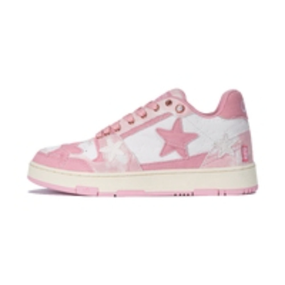 KAALIXTO丨Retro Star Sneakers pink