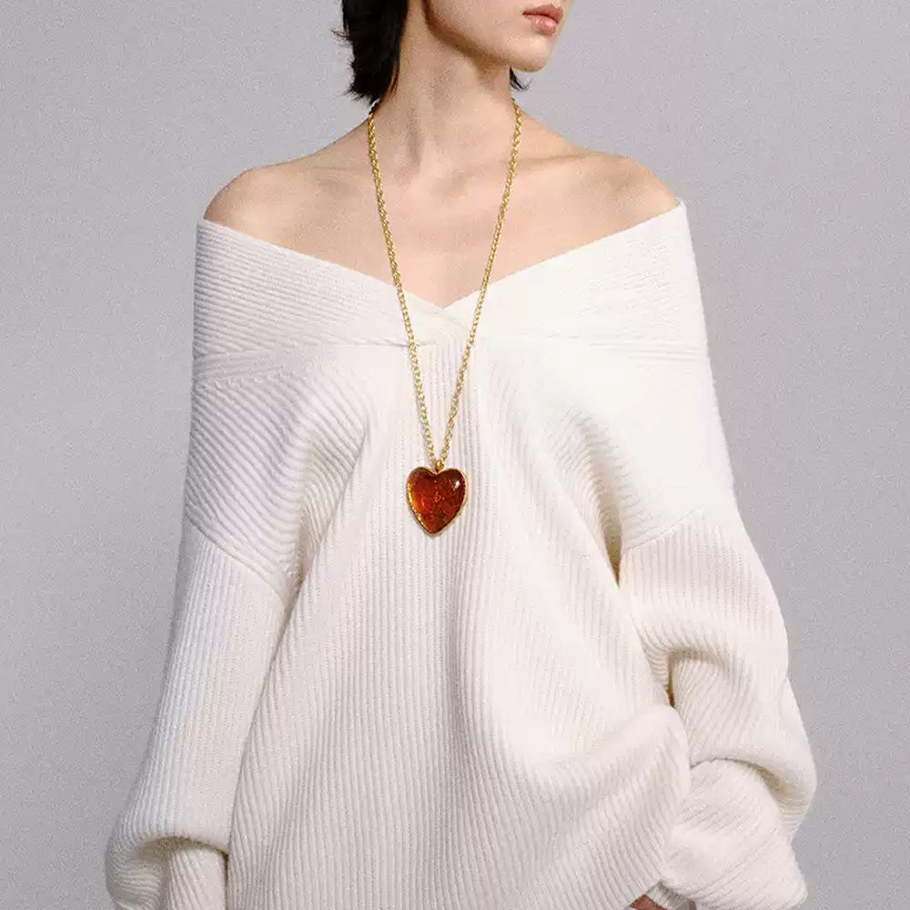 tokokkino Amber Moon Necklace