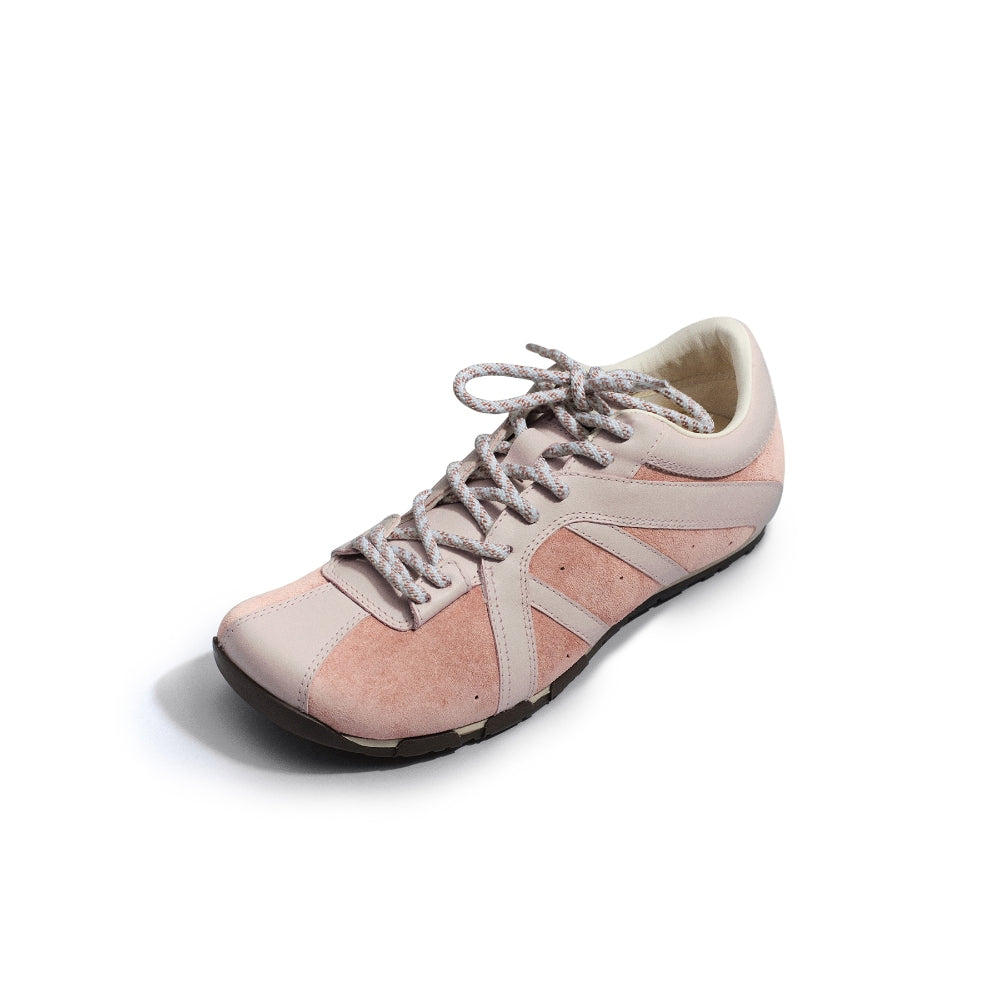 Square-Toe Sneaker pink