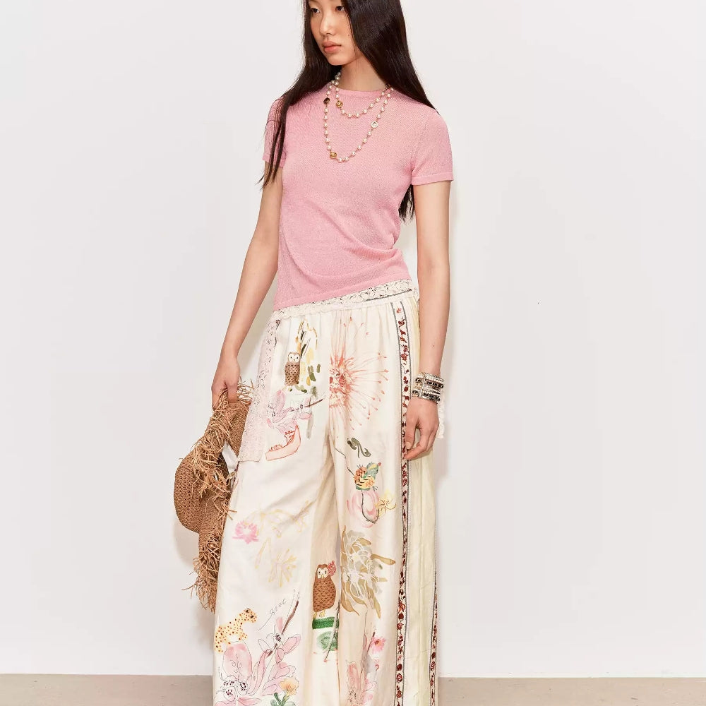 MEDIUM WELL Holiday Linen Pants