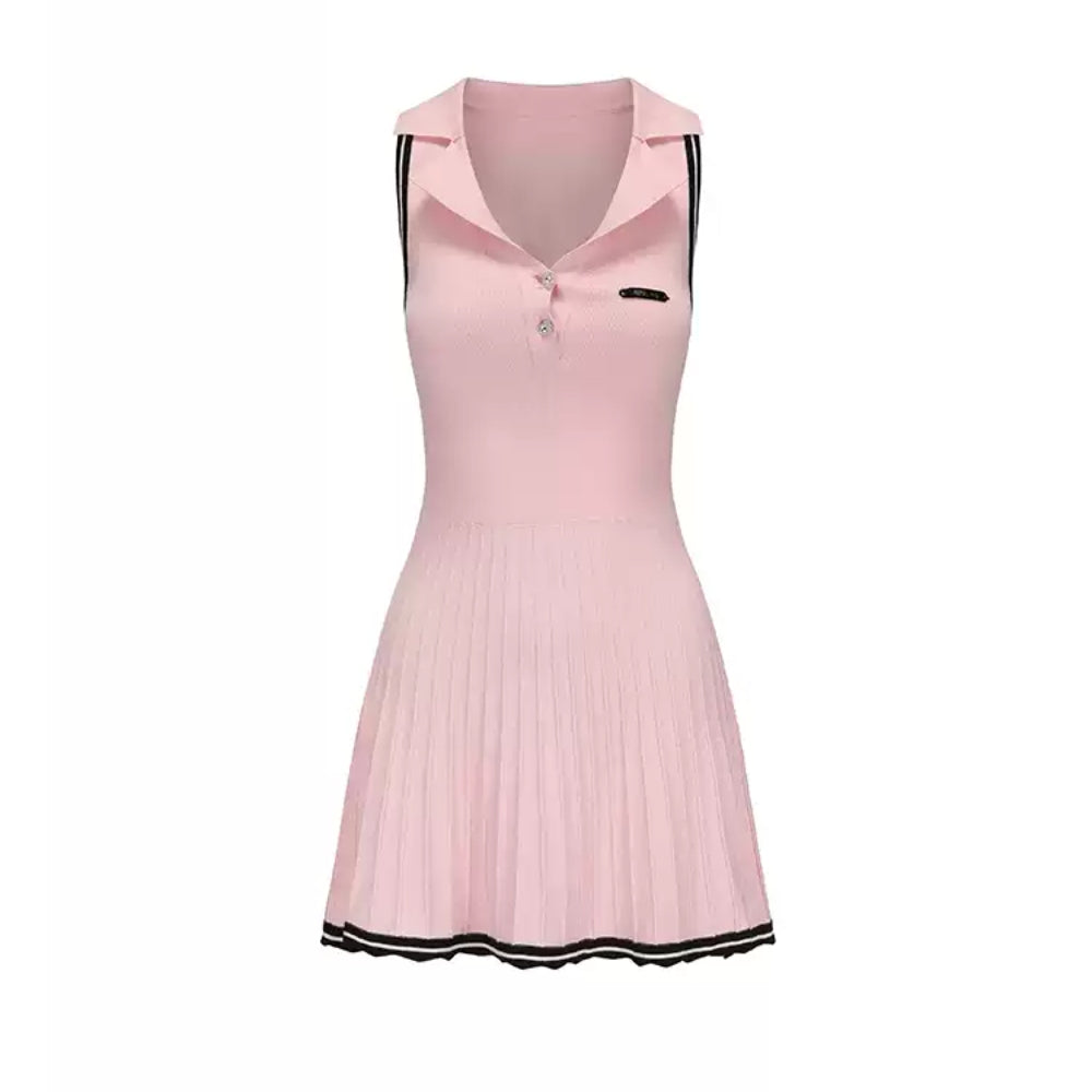 ARTE PURA Pink Polo Dress