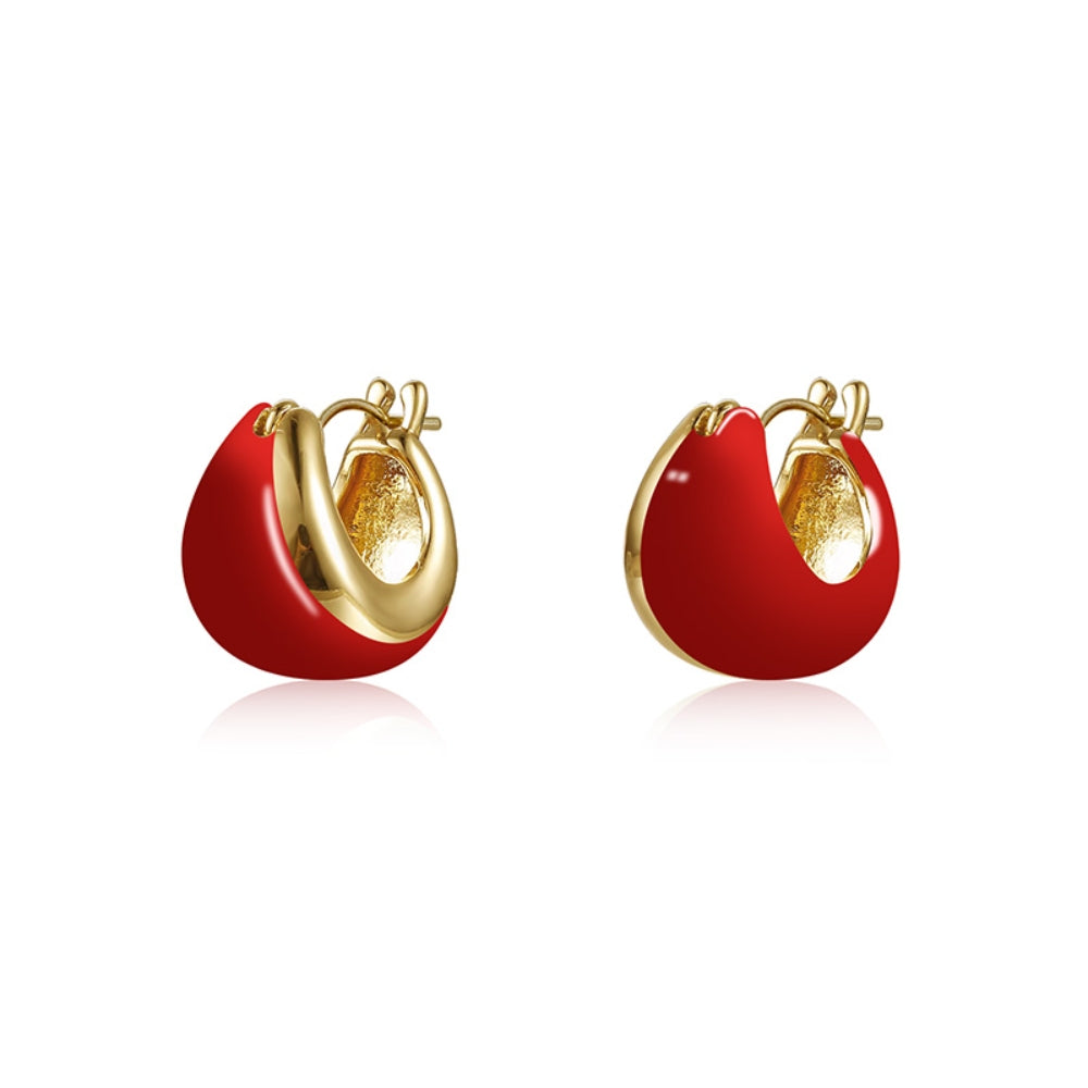 MFOW Enamel Earrings
