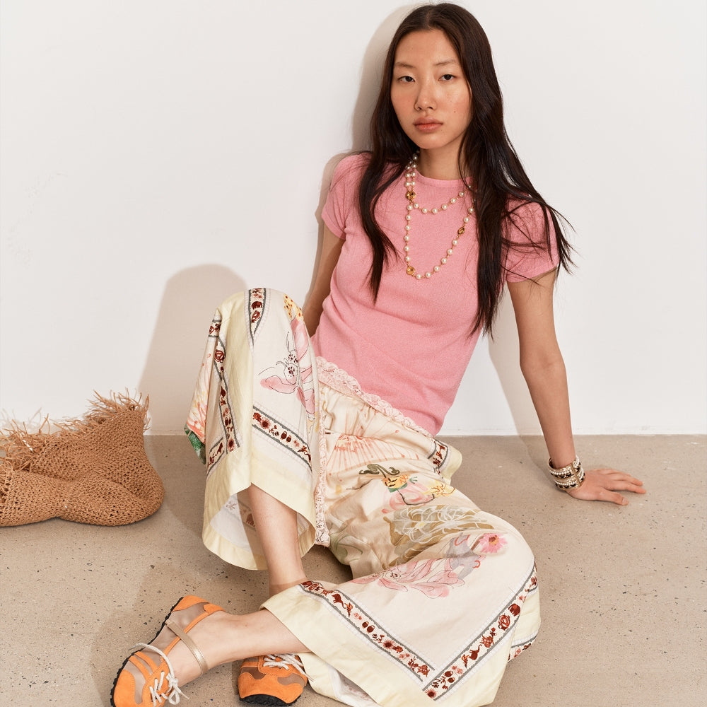 MEDIUM WELL Holiday Linen Pants