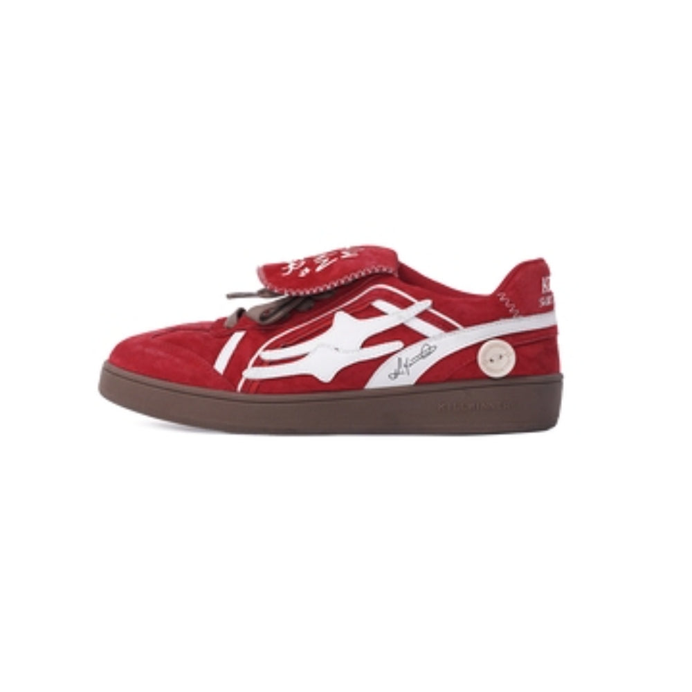 KILL WINNER Retro Training Sneaker-Red Velvet