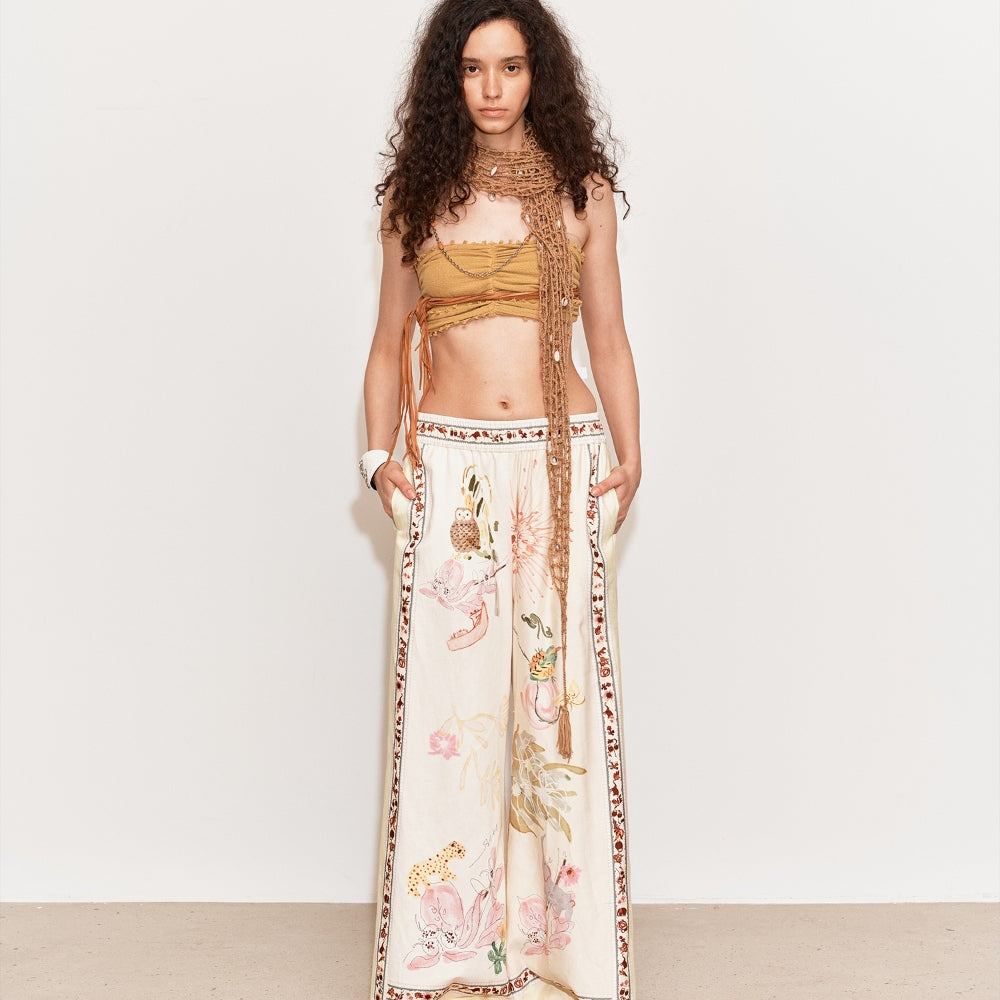MEDIUM WELL Holiday Linen Pants