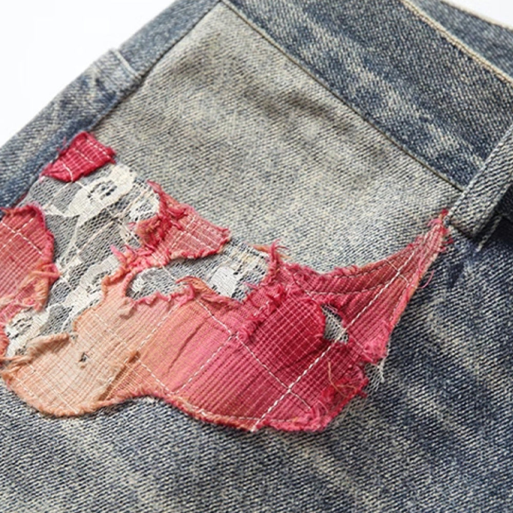 YADcrew Sunset Lace Shorts