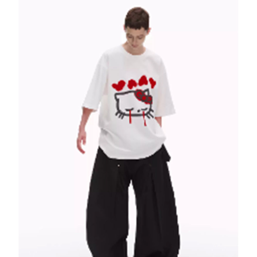 ANTERIORLOVED Hello Kitty Print T-shirt
