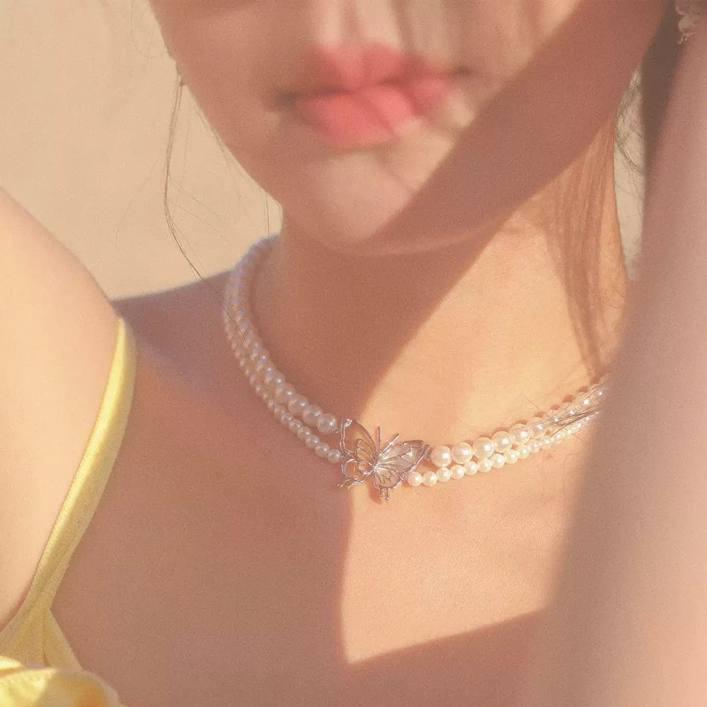 MFOW Pearl Shell Choker