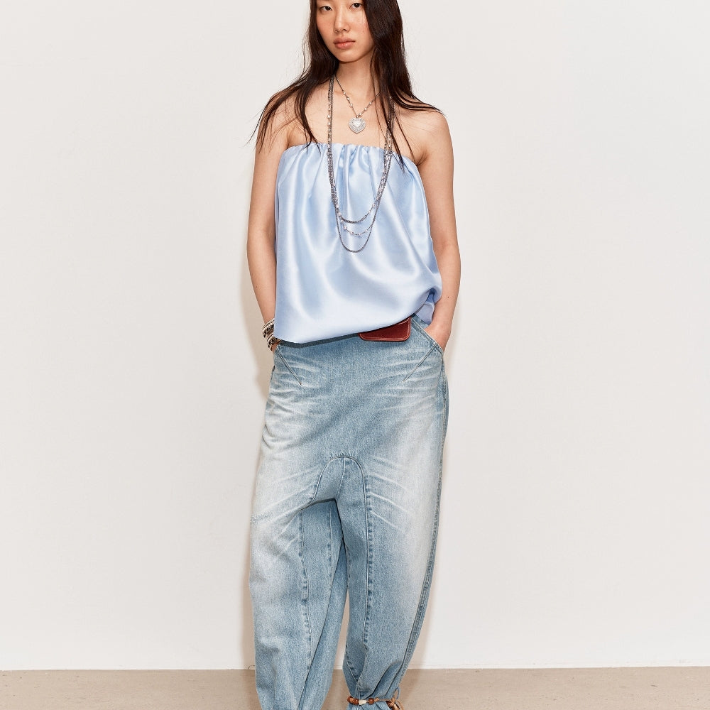 MEDIUM WELL Beaded Cuff Jeans