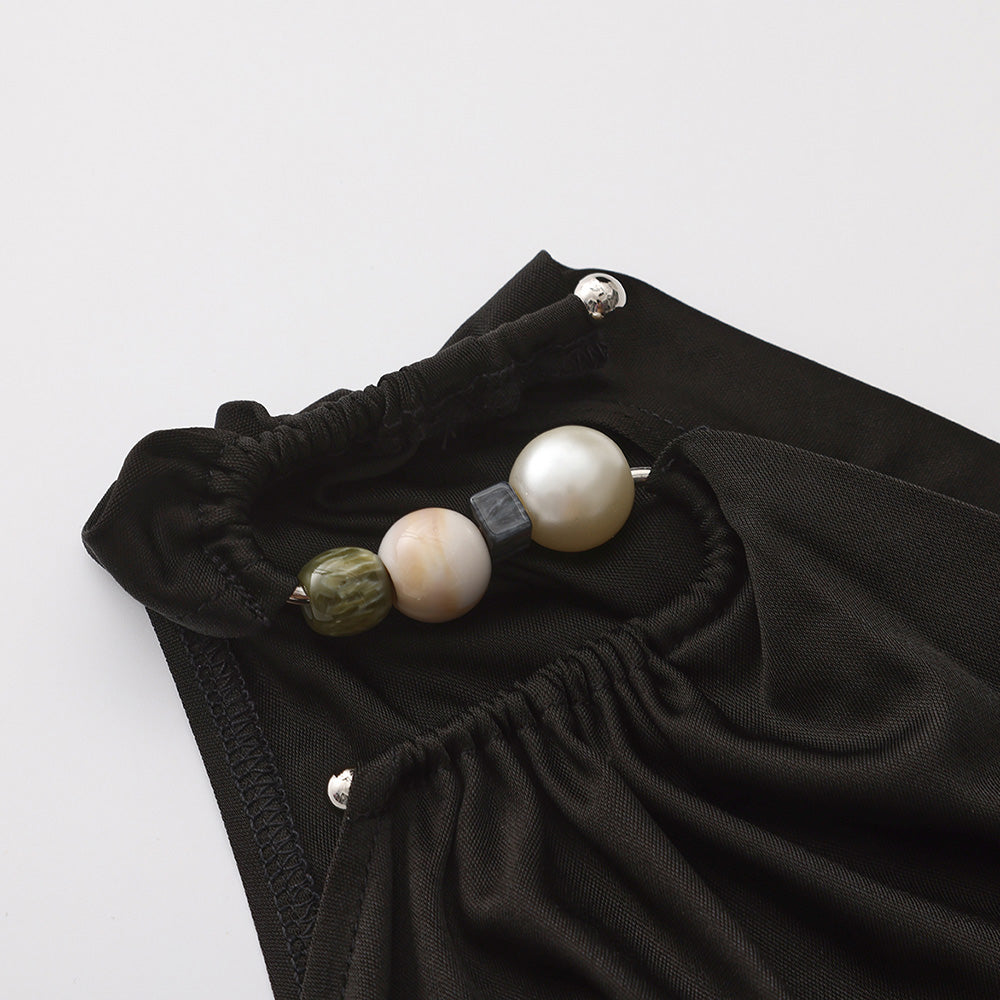 SIJIASUDIO Acetate Dress