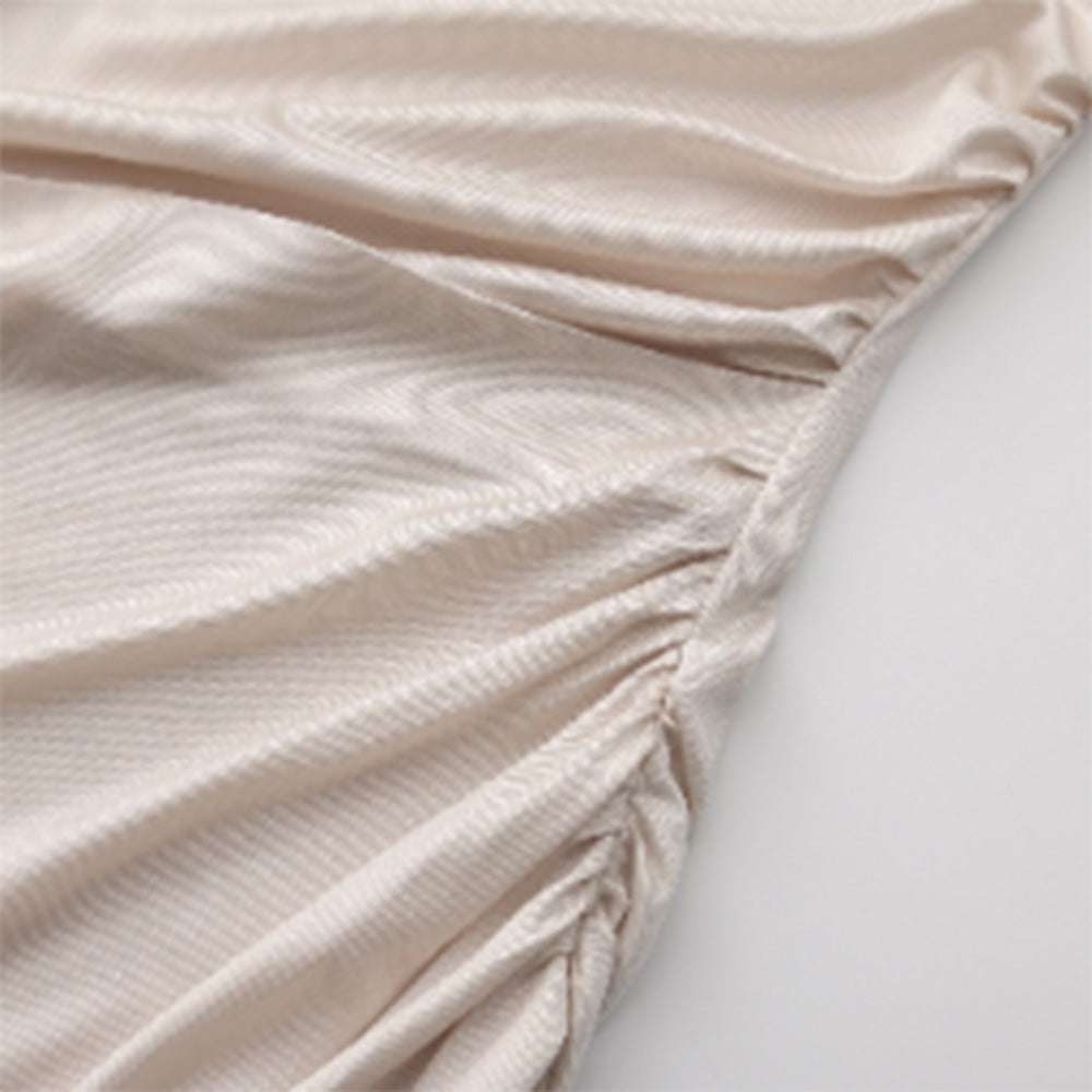 SIJIASUDIO Acetate Dress