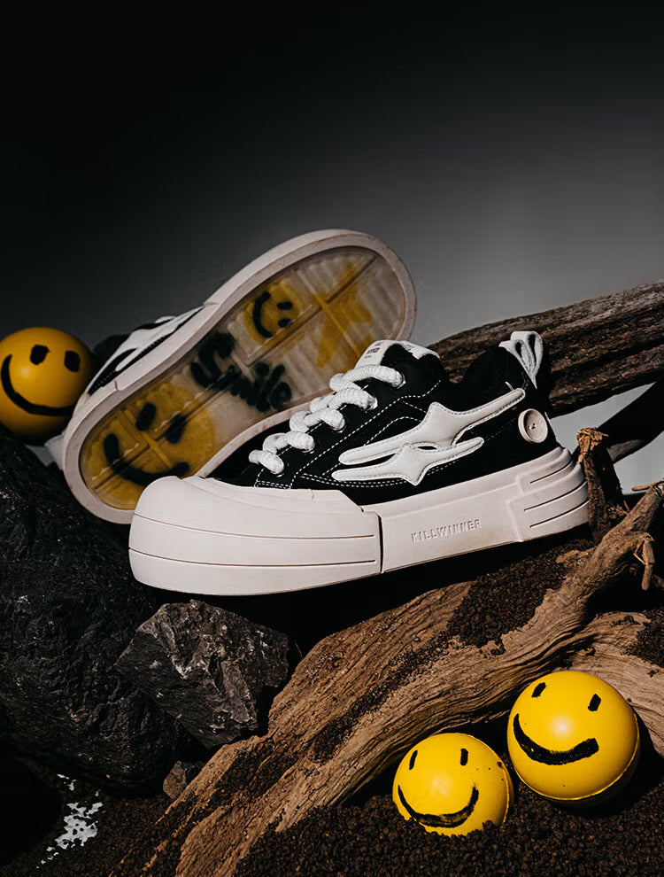 KILLWINNER丨Smile Life Sneaker - Black