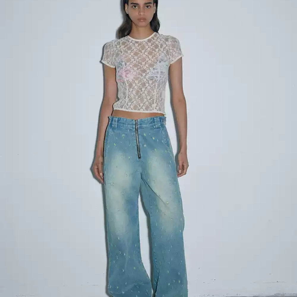 MEDIUM WELL Lace Top