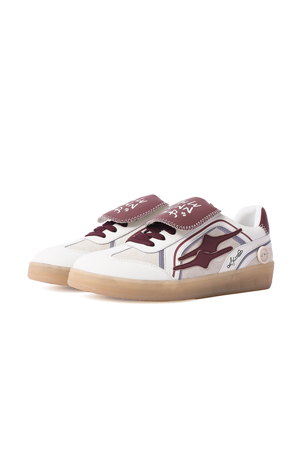 KILLWINNER丨Retro Training Sneaker-Wine Red