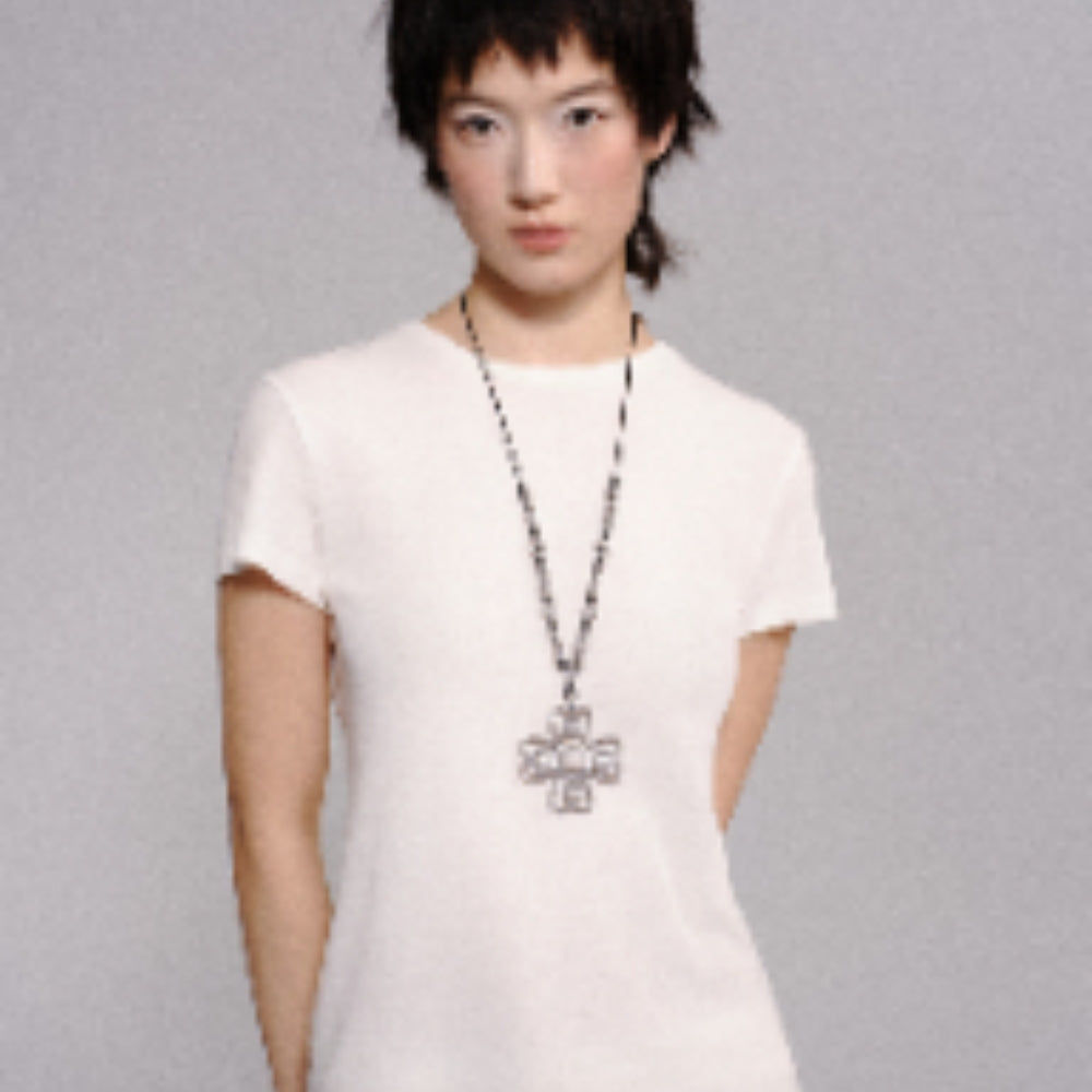 tokokkino Triple Bow Necklace