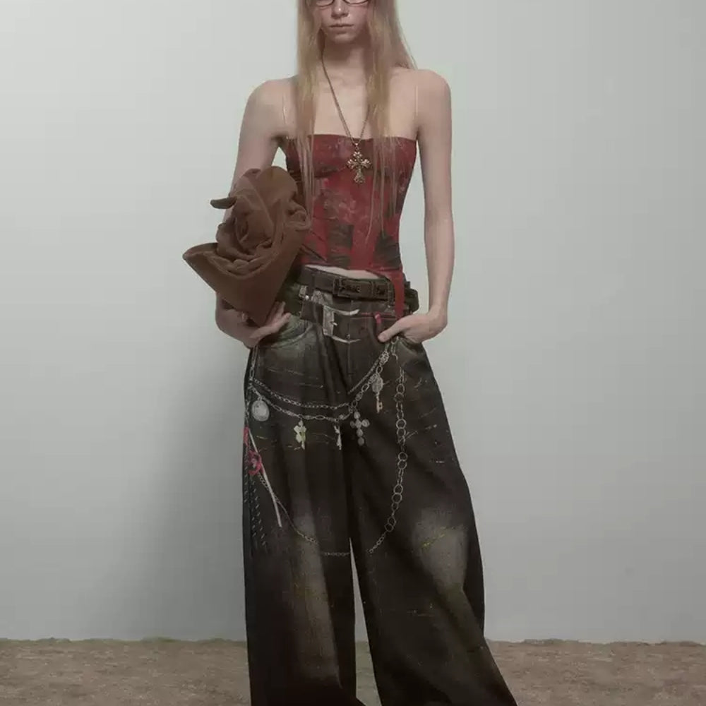 WOOHA Corset Bustier