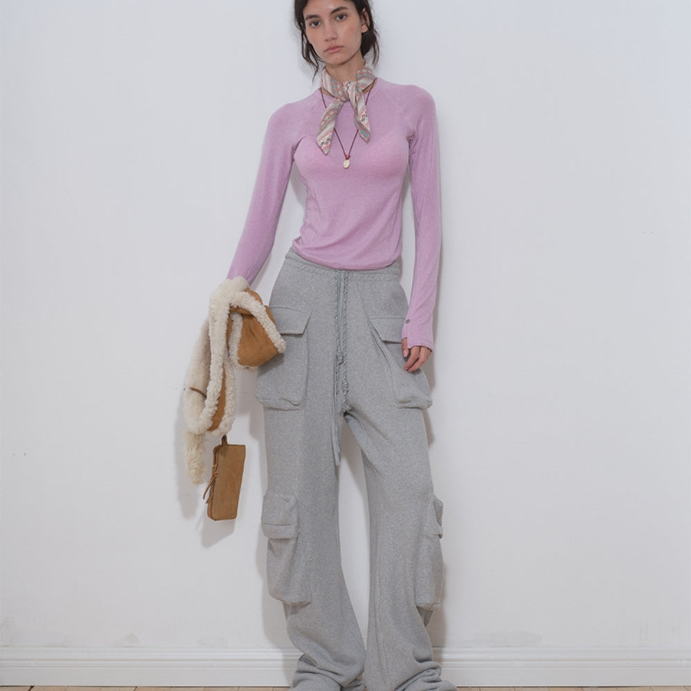 MEDIUM WELL Accordion-pocket Sweat Pants