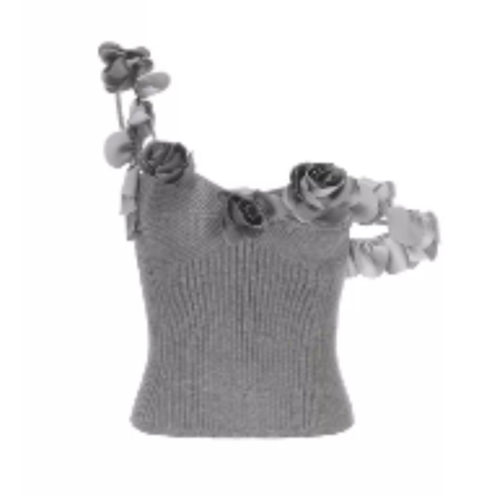 ARTE PURA Gray Knit Camisole