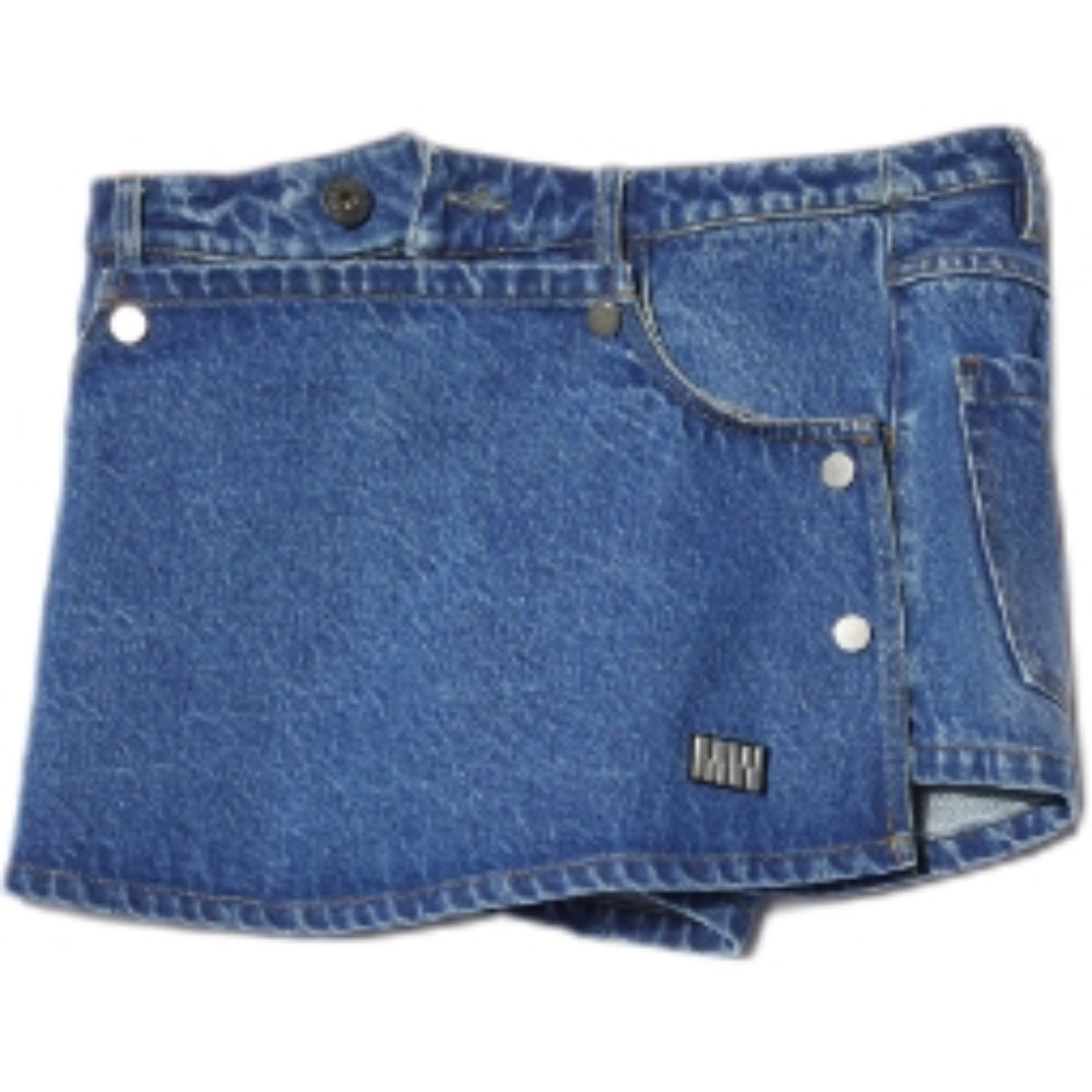 MEDIUM WELL Detachable Denim Mini Skirt