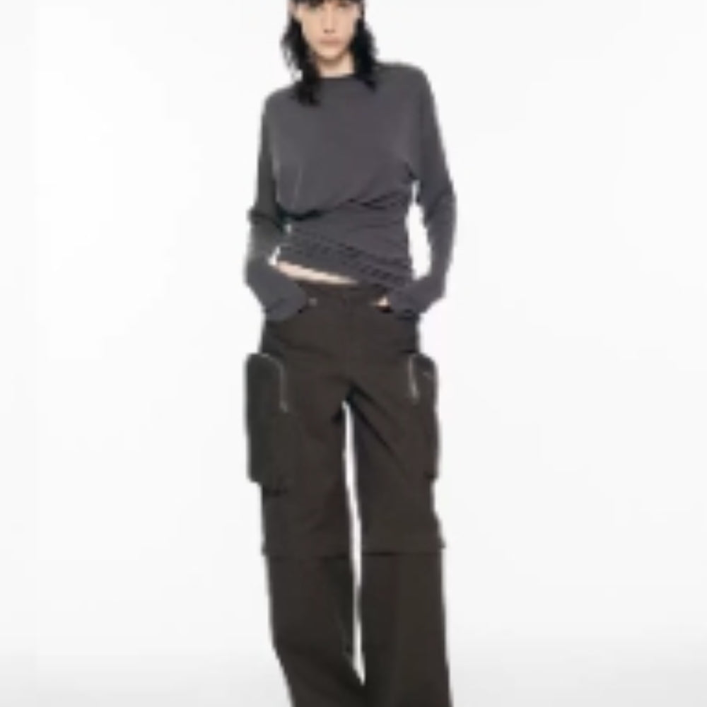 SANFRONTIERES Convertible Cargo Pants