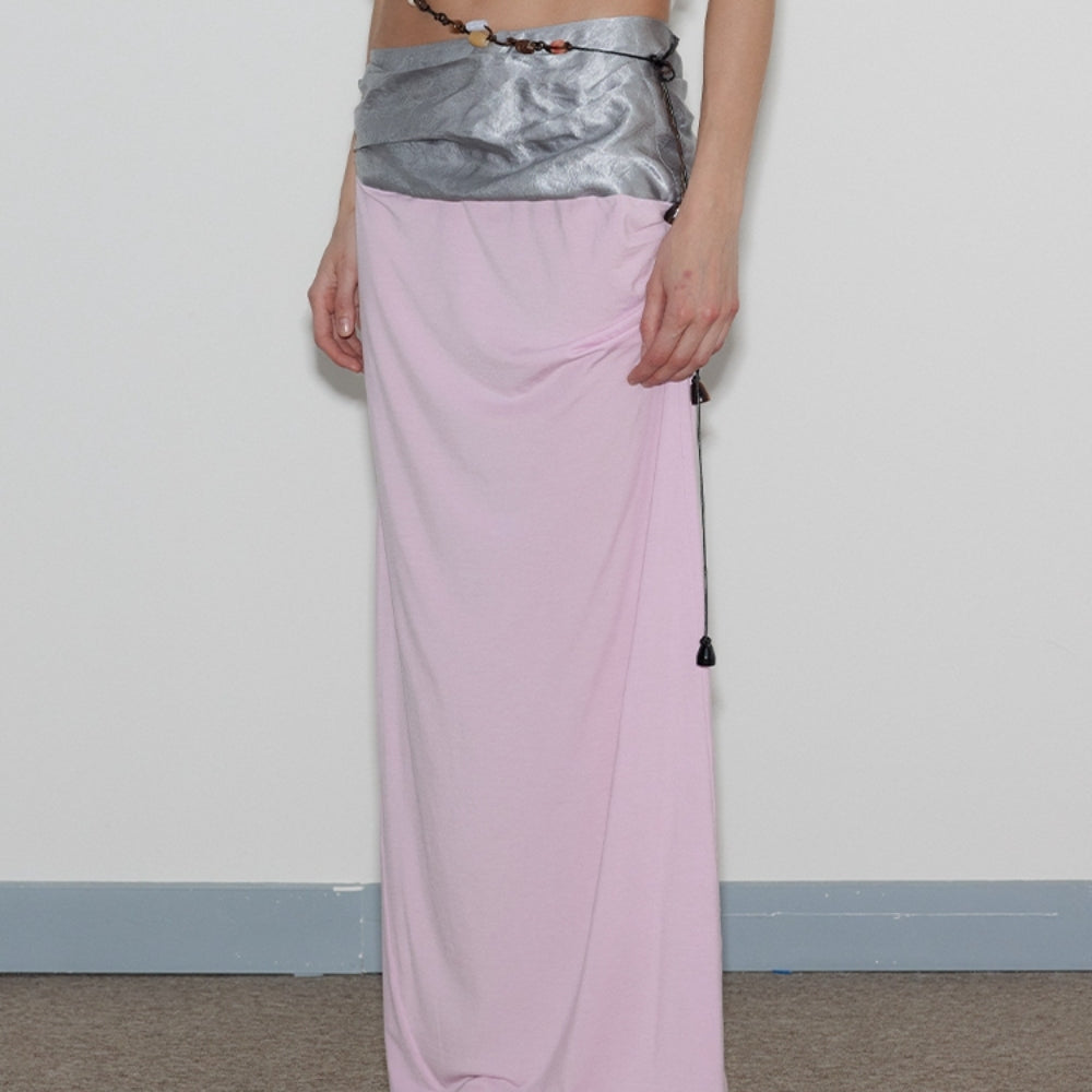 MEDIUM WELL TENCEL Wool Maxi Skirt