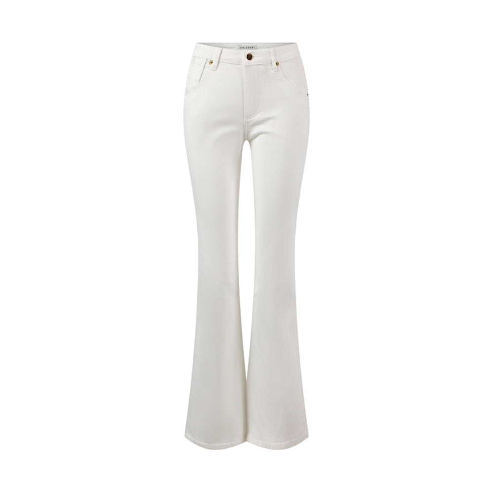 CNLEEWEI White Flared Jeans