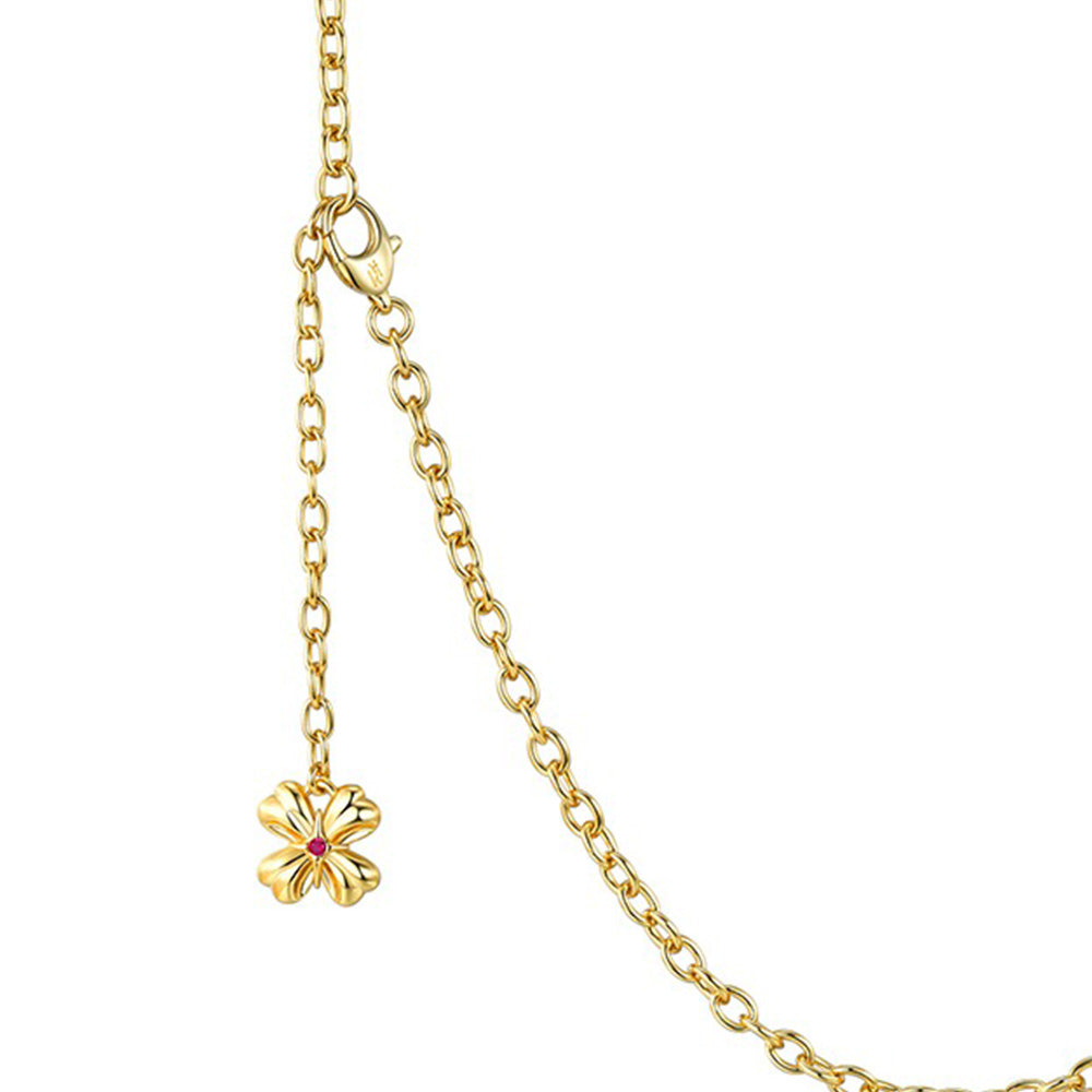 tokokkino Cream Bow Necklace