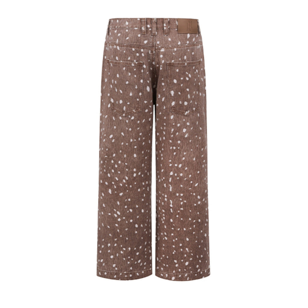 tokokkino Deer Print Jeans