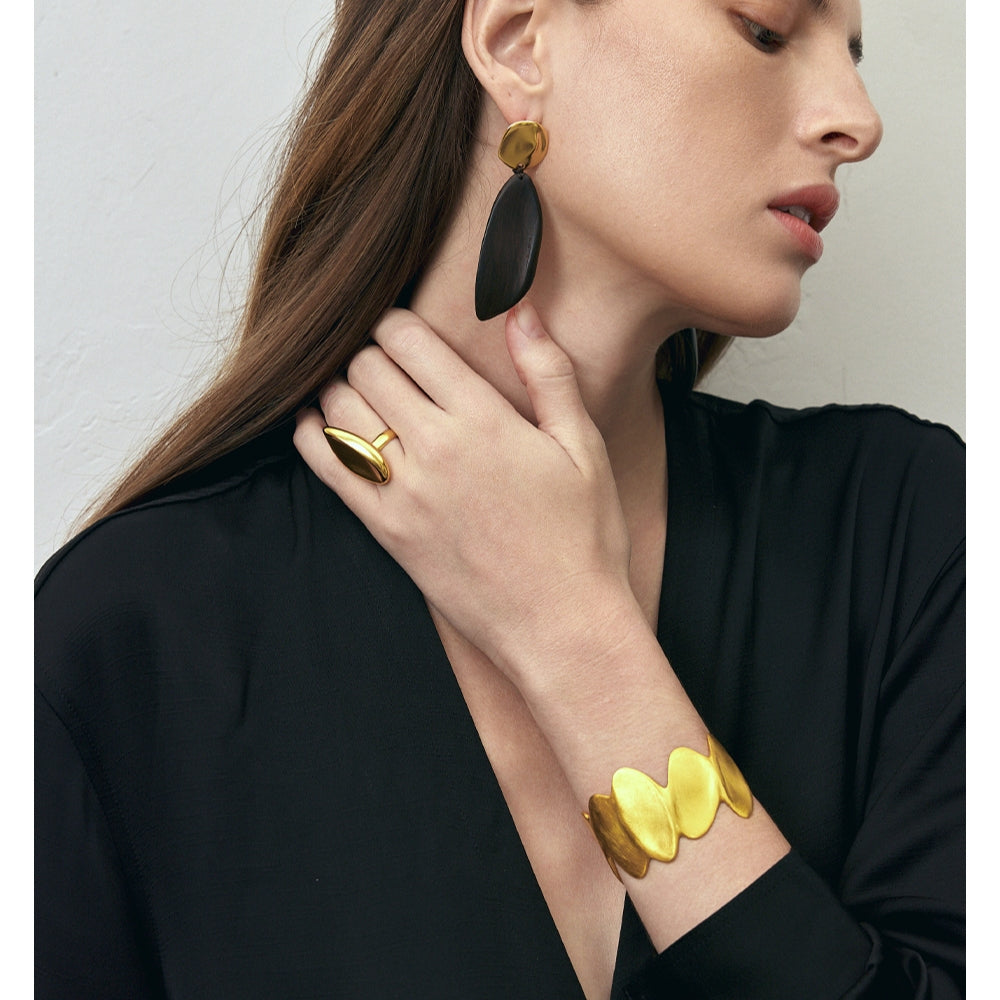 MONSECRET Wooden Earrings