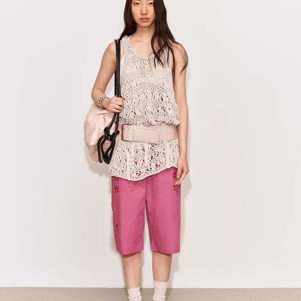 MEDIUM WELL Cut-out Cropped Pants