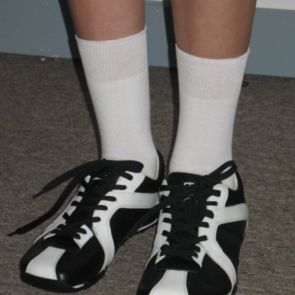 Square-Toe Sneaker black