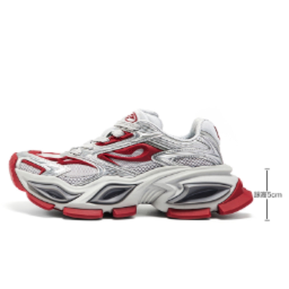 OGR different pupil cat eye series dad shoes red