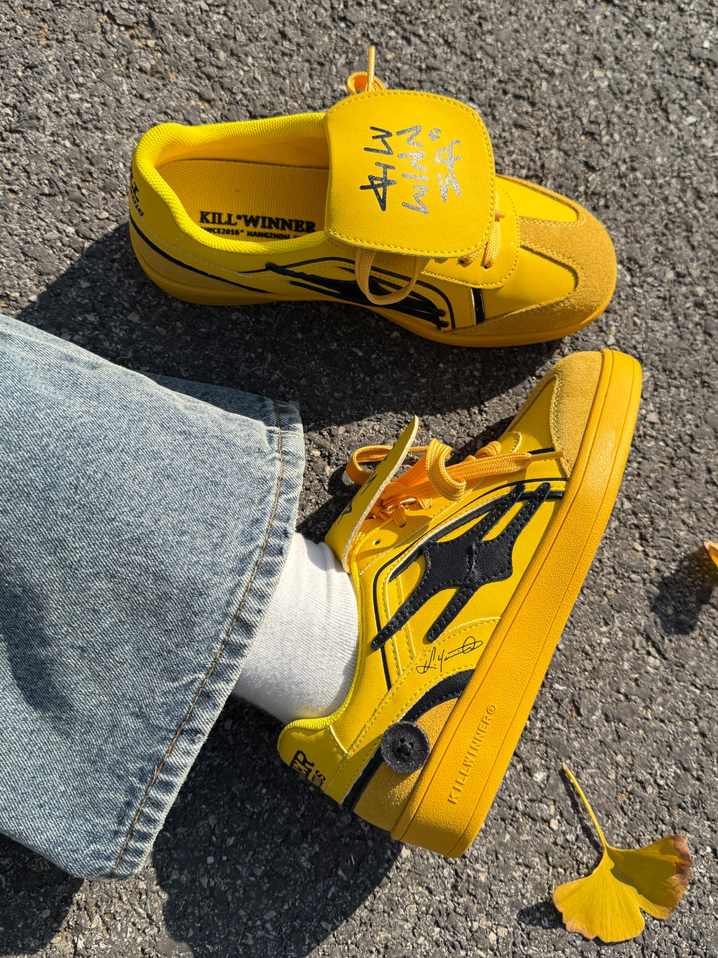 KILLWINNER丨Retro Training Sneaker-Yellow