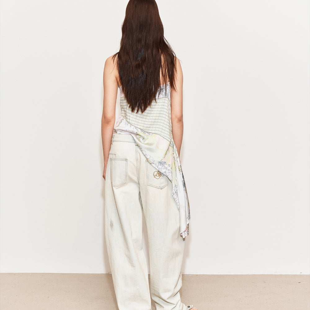 MEDIUM WELL Patchwork Print Camisole