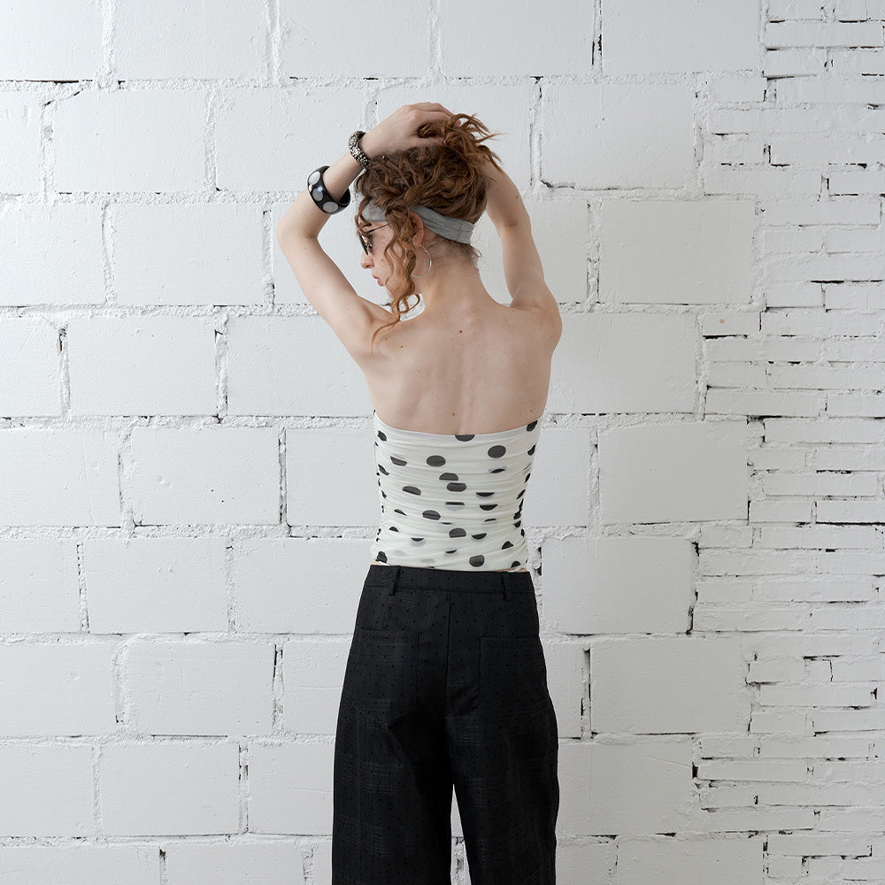 2AM POETRY Polka Dot Bustier