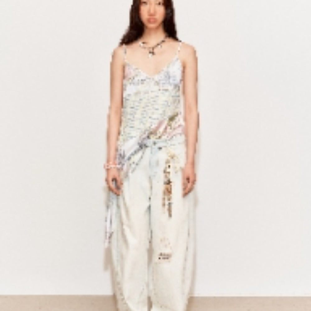 MEDIUM WELL Patchwork Print Camisole