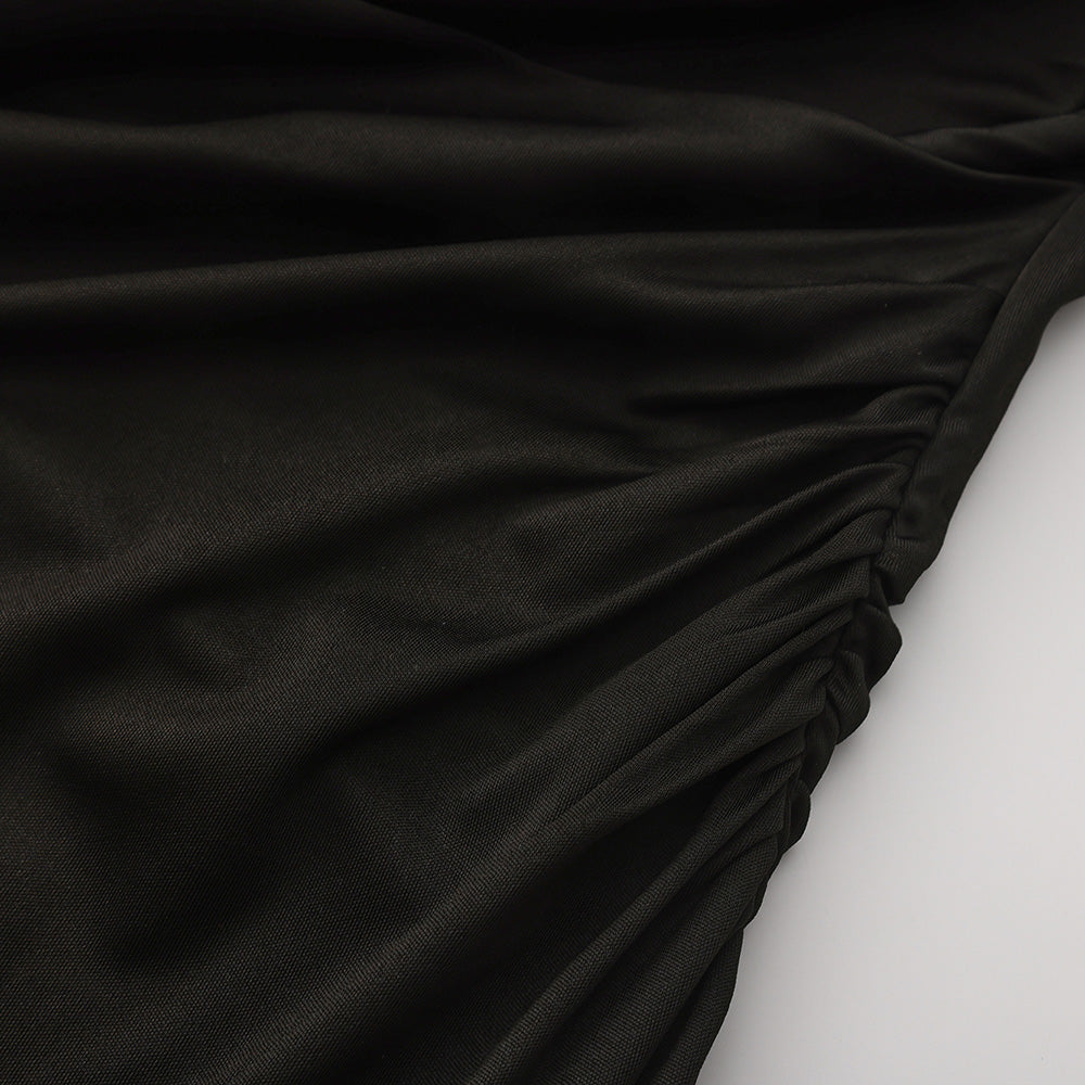SIJIASUDIO Acetate Dress