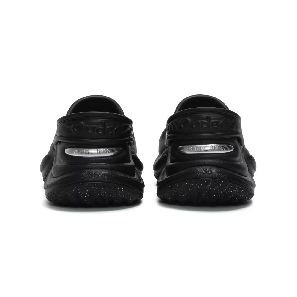 Ouder open smile clogs black