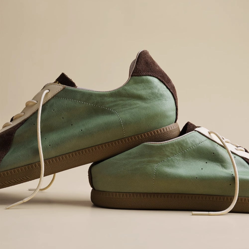 PANE-MINT Mint Retro German Training Shoes