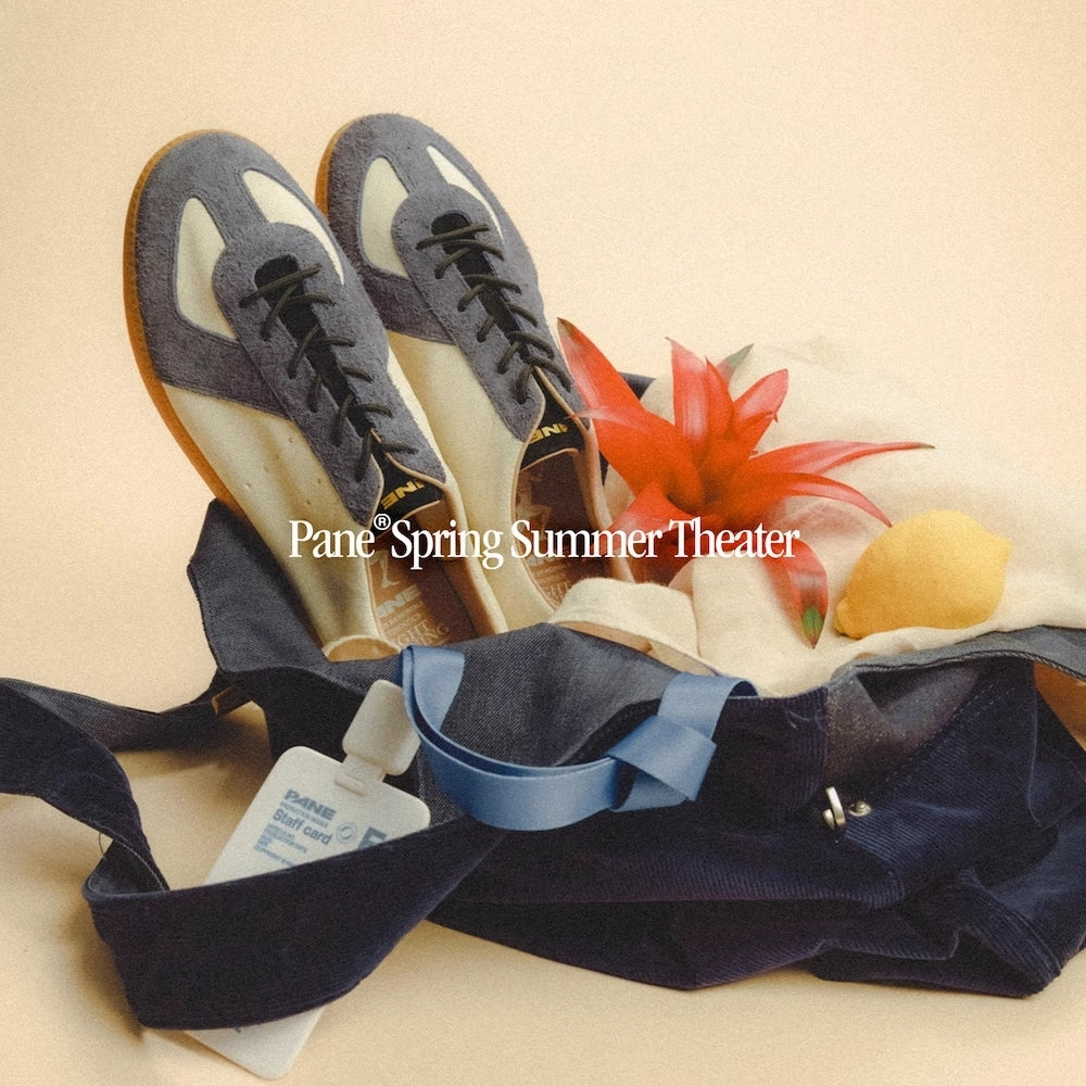 PANE DENIM WASH Retro Derby Sneakers