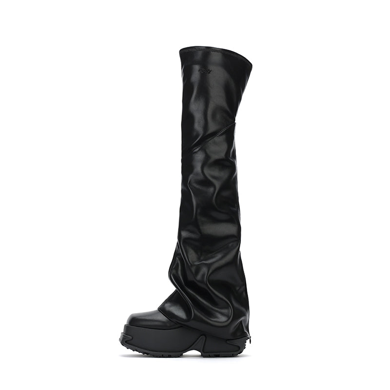 DaphneLabxDIDU【Sugar Cube】Over-the-Knee Boots