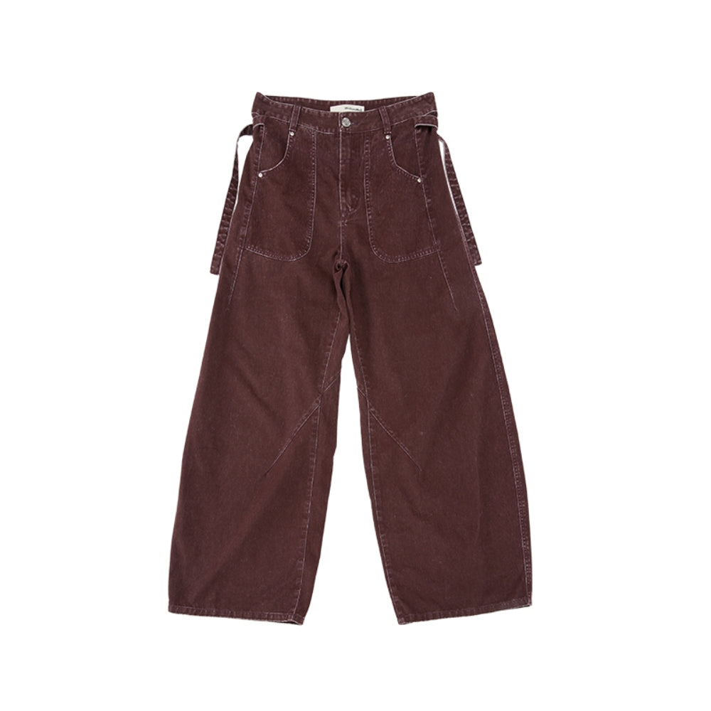 MEDIUM WELL Overdyed Flared Pants