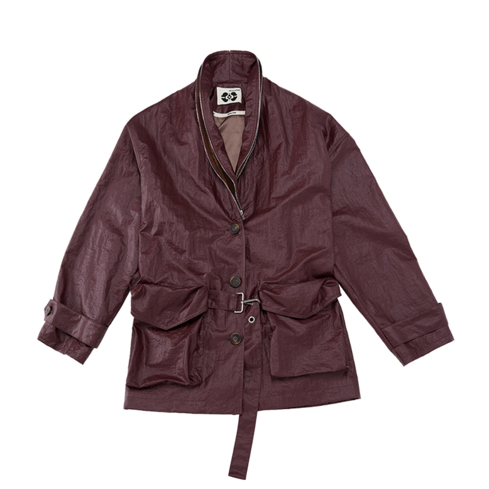 MEDIUM WELL Velvet-lined Collar Jacket