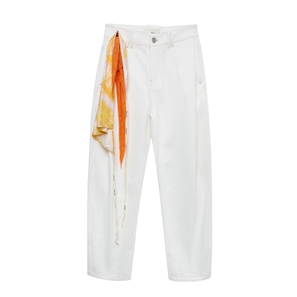 MEDIUM WELL Saddle Pleat Pants