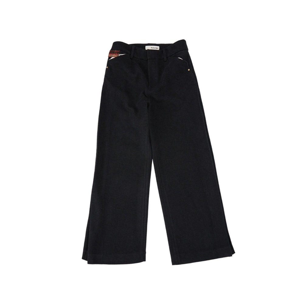 MEDIUM WELL Wool-Acetate Blend Trousers